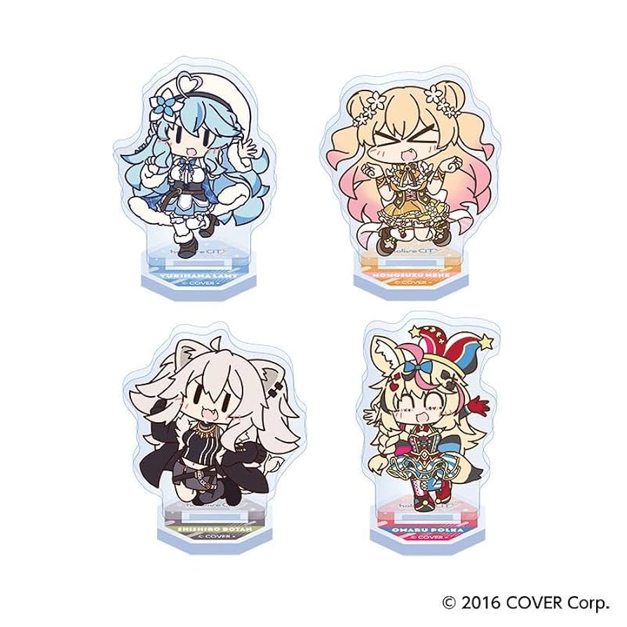 ホロライブシティ ミニアクリルスタンドセット 5期生  ねぽらぼ Amazon.co.jp: ホロ ライブ シティ ミニアクリルスタンドセット